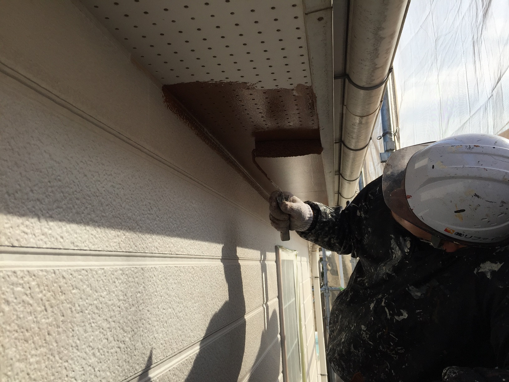 6月17日　埼玉県川越市M様　屋根,外壁塗装工事　着工します。