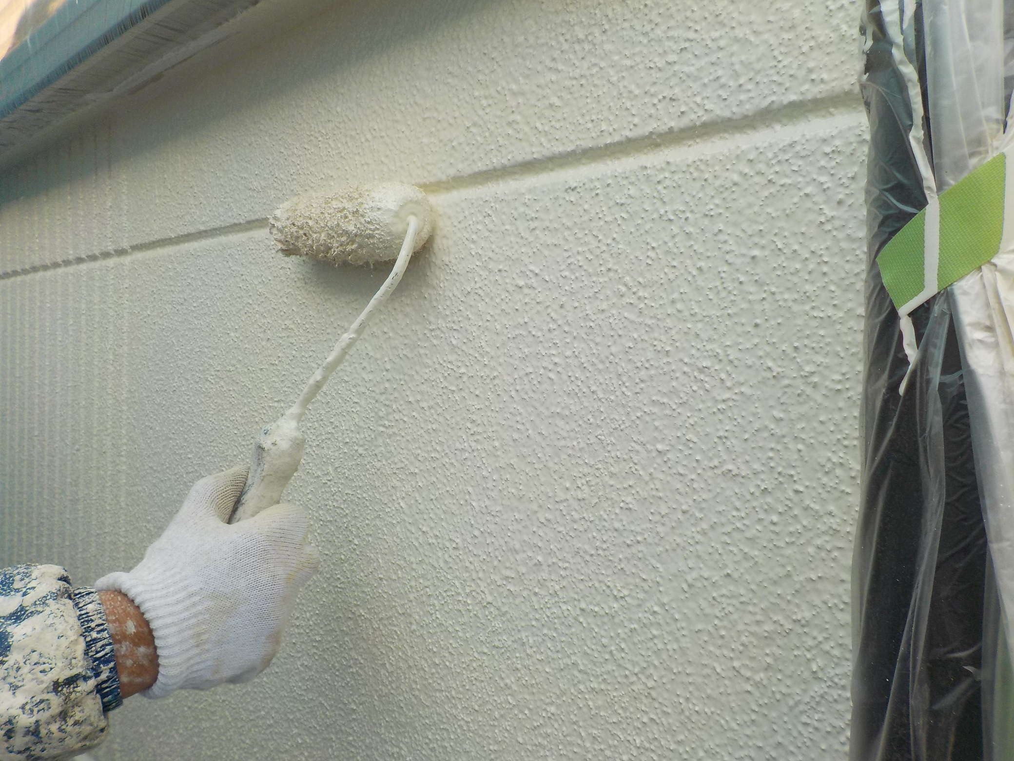 9月16日　埼玉県東松山市N様　屋根,外壁塗装工事　着工します。