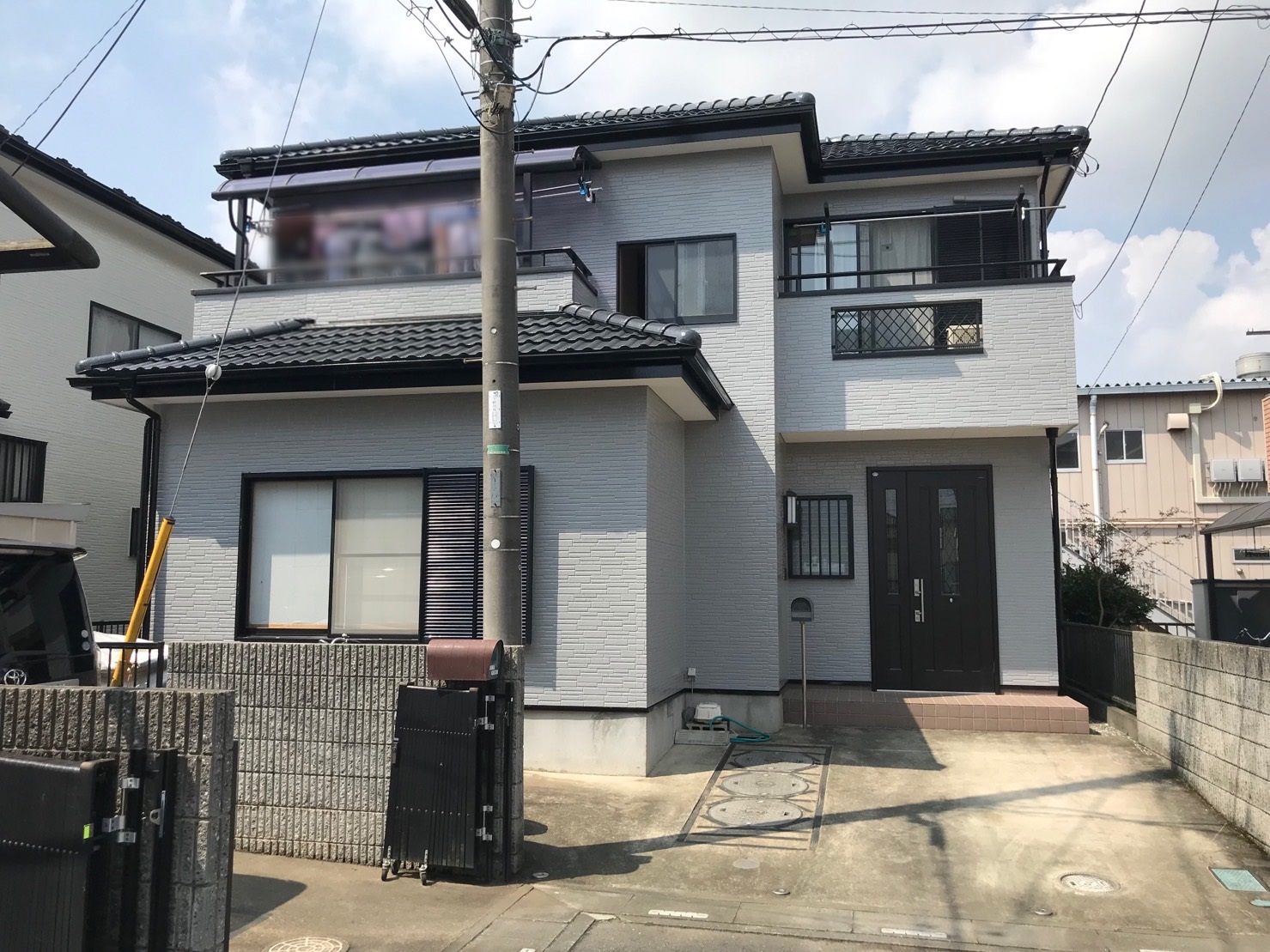 埼玉県鶴ヶ島市H様邸　屋根・外壁塗装工事　15年耐久　ラジカル塗料で塗装しました。