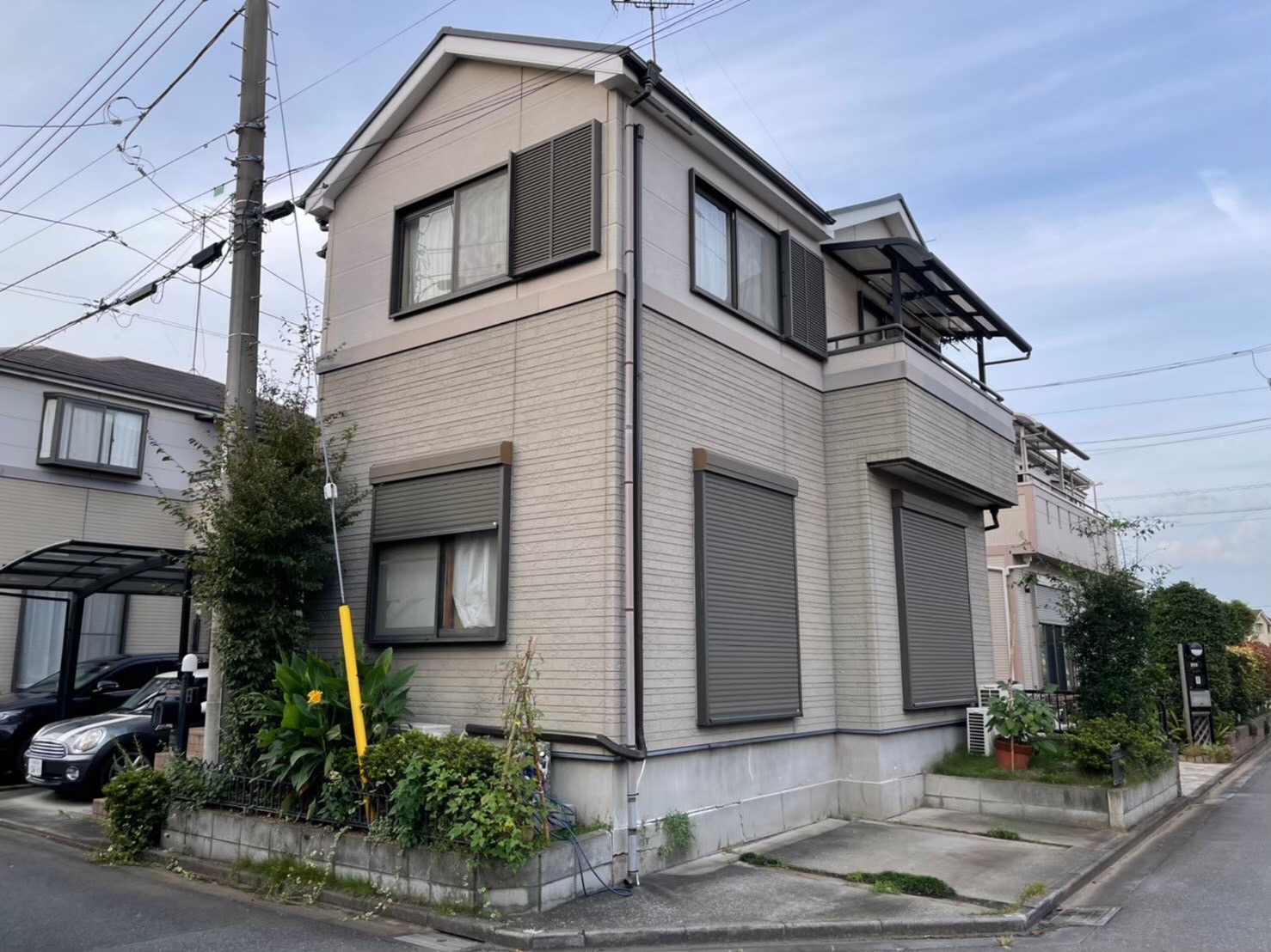 埼玉県川越市K様邸　屋根・外壁塗装工事（基礎補修含む）15年耐久　ラジカル塗料で塗装しました。