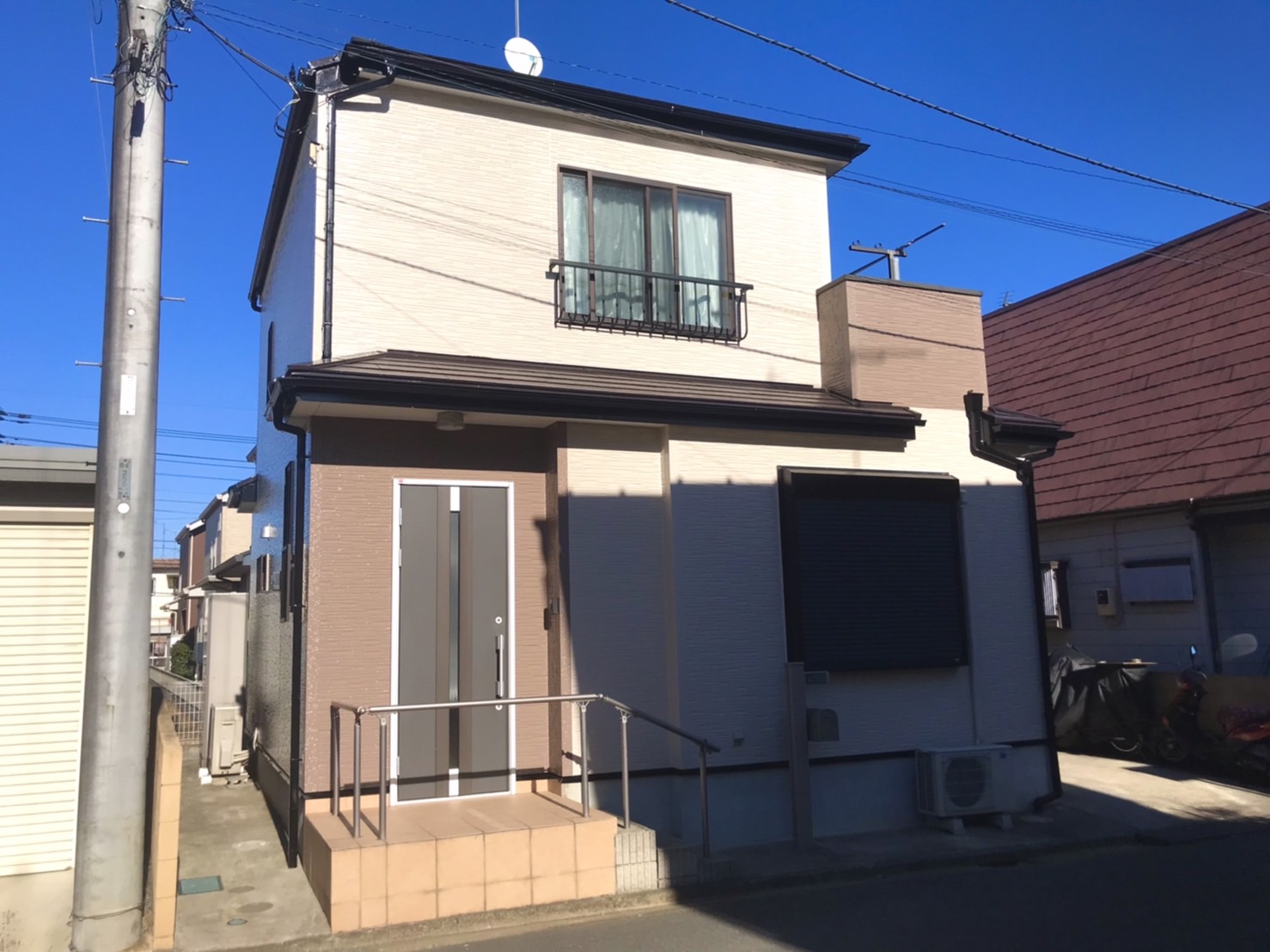 埼玉県川越市S様邸　屋根・外壁塗装工事　15年耐久　ラジカル塗料で塗装しました。