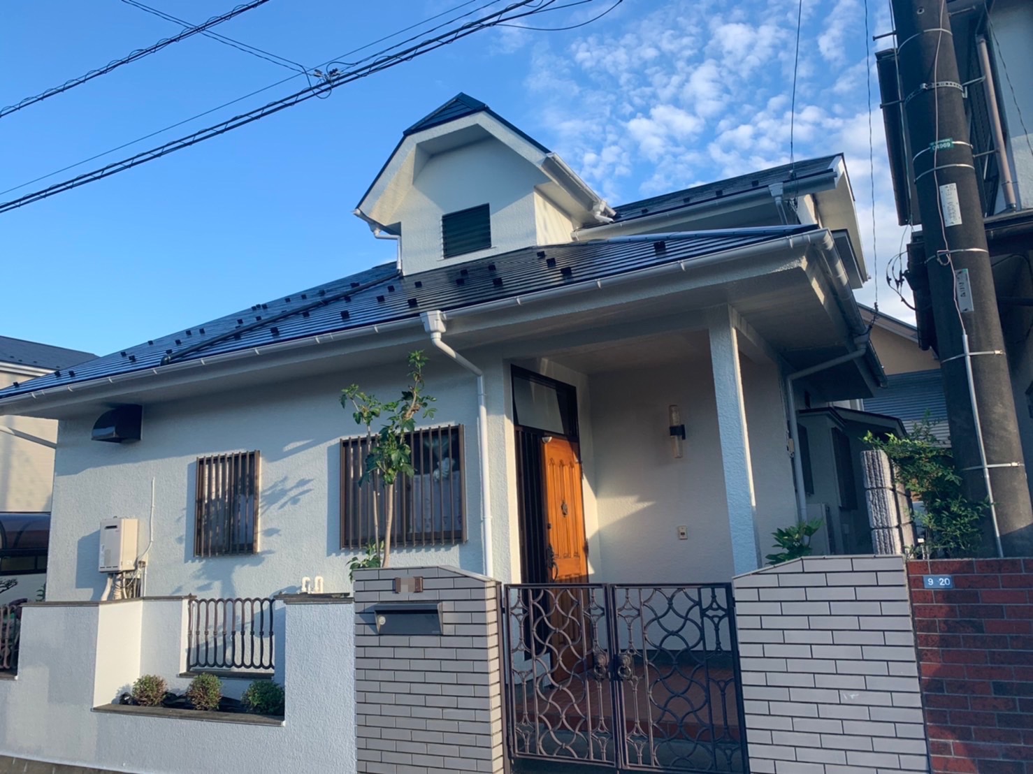 埼玉県坂戸市F様邸　屋根・外壁塗装工事　15年耐久　ラジカル塗料で塗装しました。